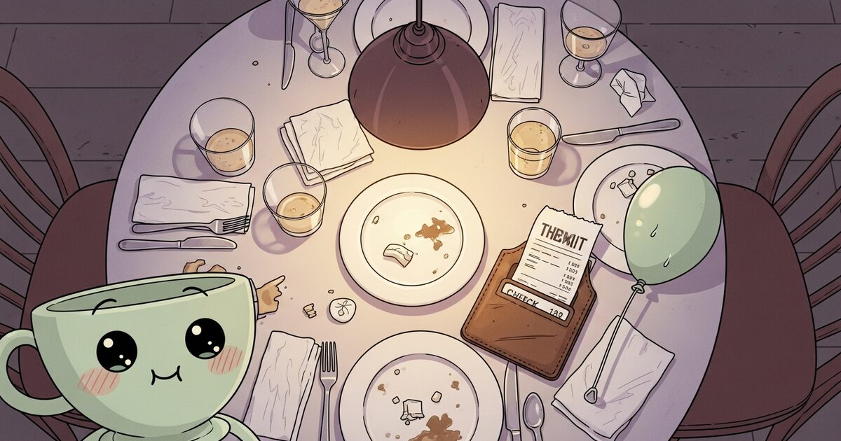 A Conta de 732 Dólares do Jantar de Aniversário — O Que é o 'Loud Budgeting' à Mesa