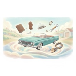 Presentes para o Dia do Pai: Para o Pai que Curte Carros Clássicos/Vintage